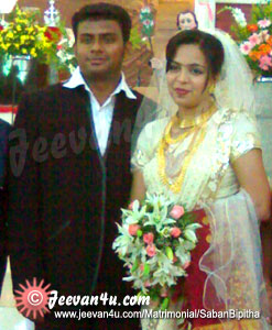 Saban Bipi marriage photos at St Thomas church Velichiyani Kanjirappally
